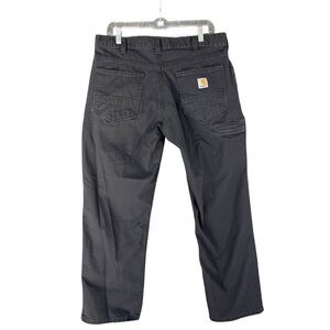 CARHARTT Rugged Flex Relaxed Fit Canvas 5 Pocket Work‎ Pants Utility 36x28